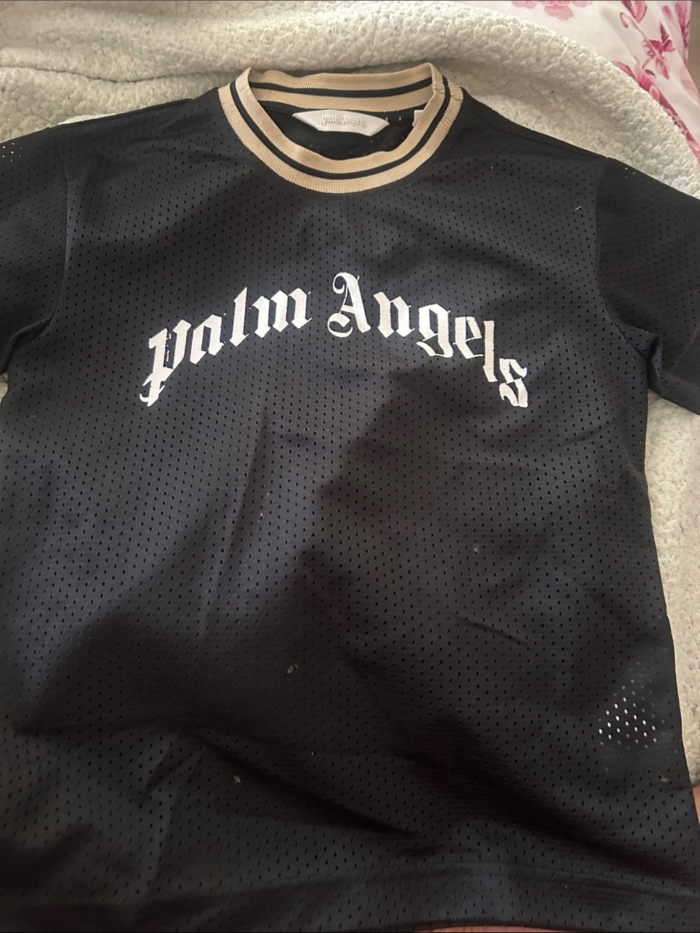 Palm Angels Mesh Crewneck for Kids